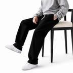 Drawstring Washed Jeans