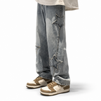 Loose Wide-Leg Jeans