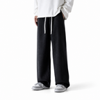 Fleece Wide-Leg Jeans
