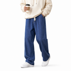 Fleece Wide-Leg Jeans