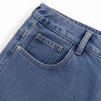 Korean Straight-Leg Jeans